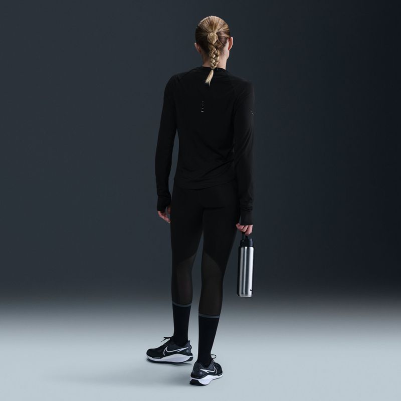 Longsleeve do biegania damski Nike Swift Dri-Fit UV black 9