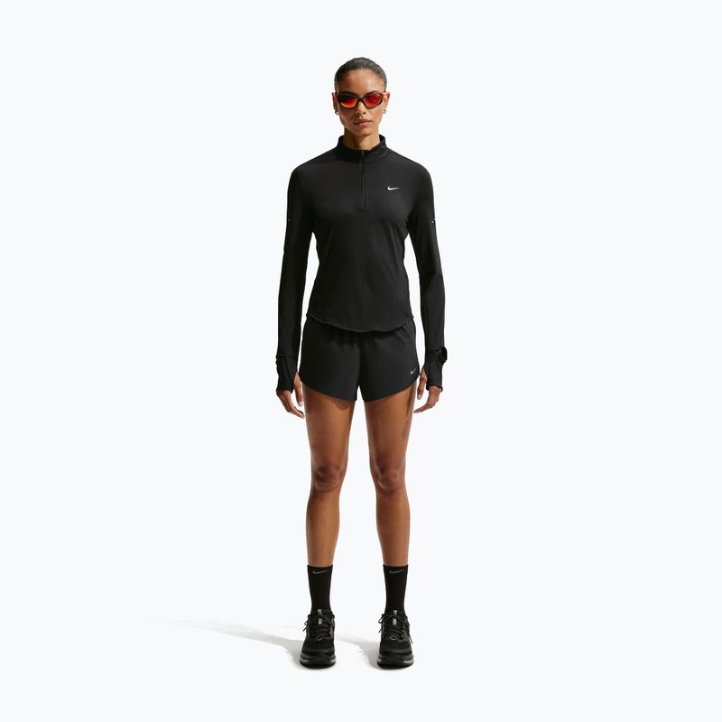 Felpa da corsa donna Nike Swift Dri-FIT UV 1/4-Zip black 2
