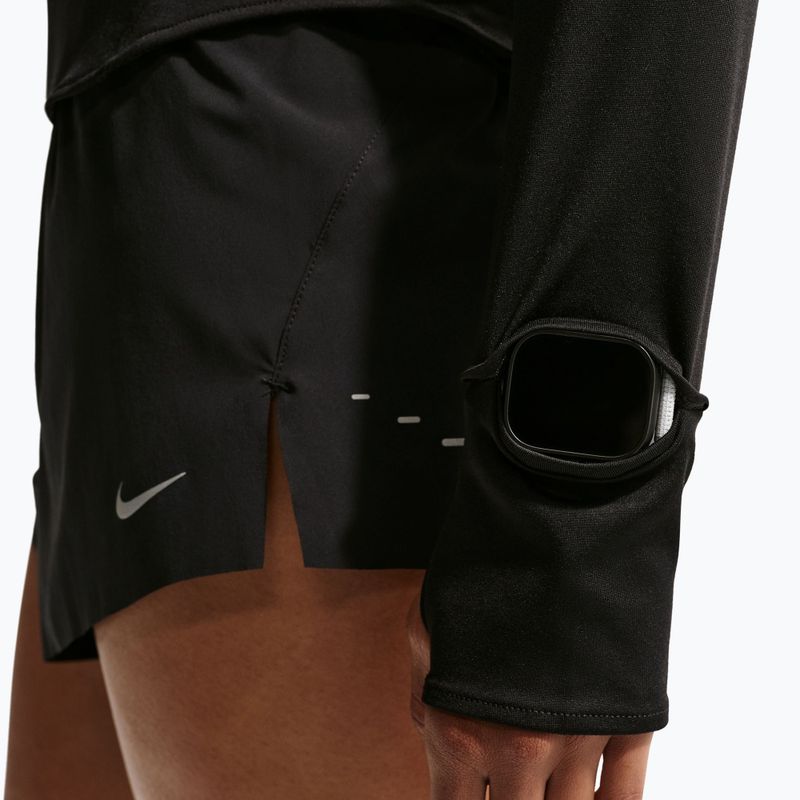 Felpa da corsa donna Nike Swift Dri-FIT UV 1/4-Zip black 7