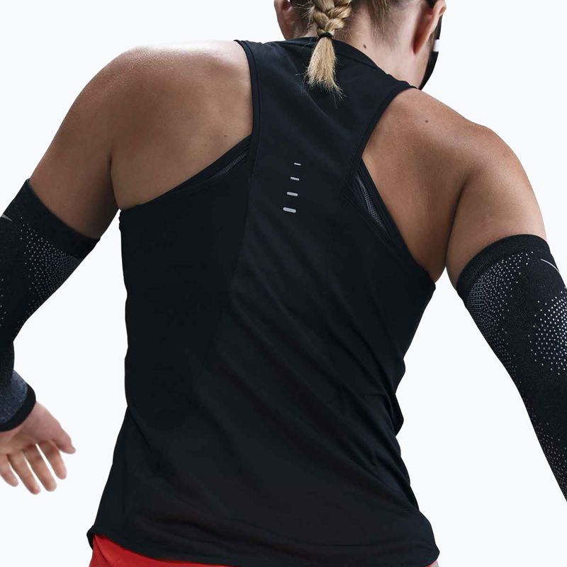 Maglietta da running Nike Swift Dri-Fit donna nero 5