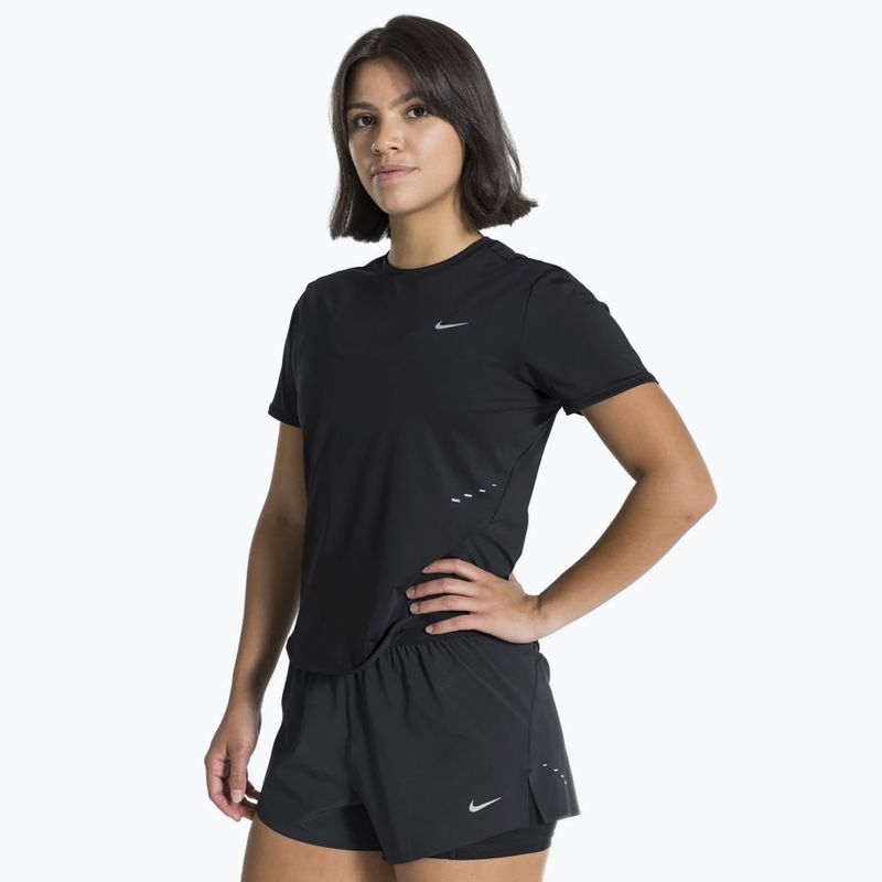 Maglietta da running Nike Swift Dri-Fit donna nero 2