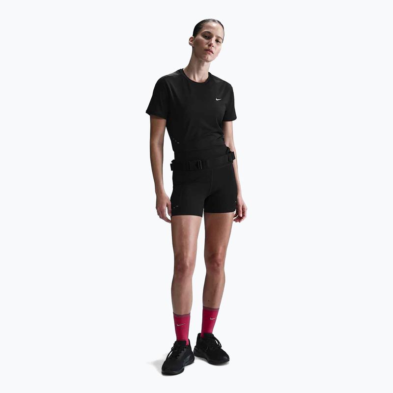 Maglietta da running Nike Swift Dri-Fit donna nero 3