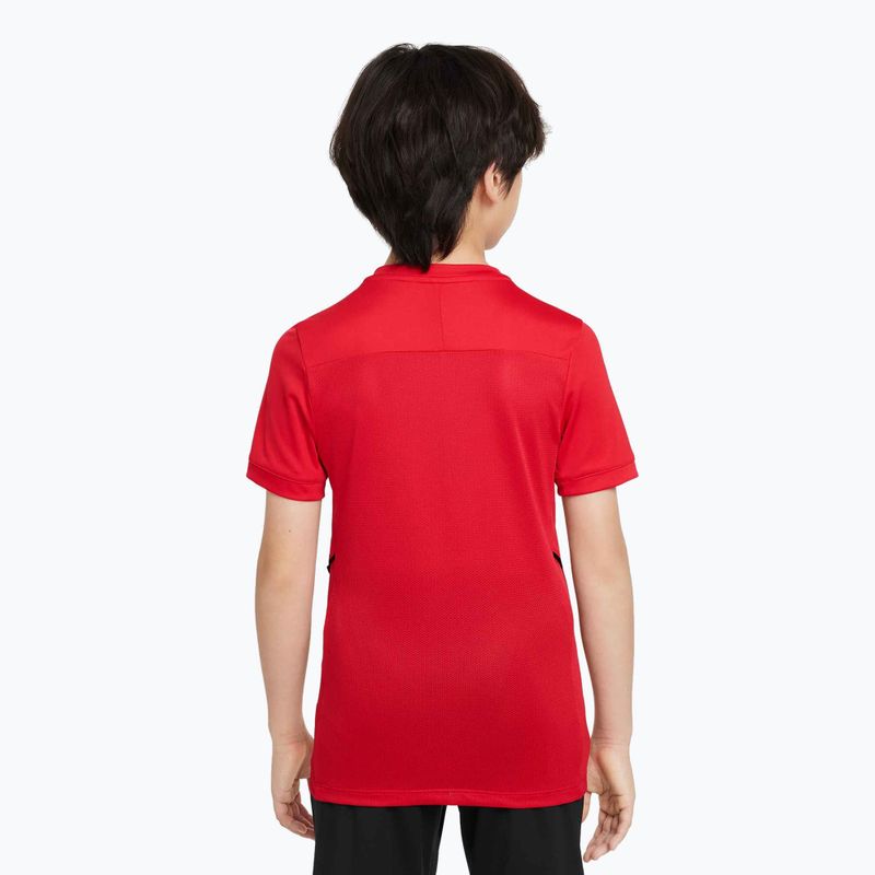 Maglia da calcio junior Nike Academy Dri-Fit Jr university red/university red/black 3