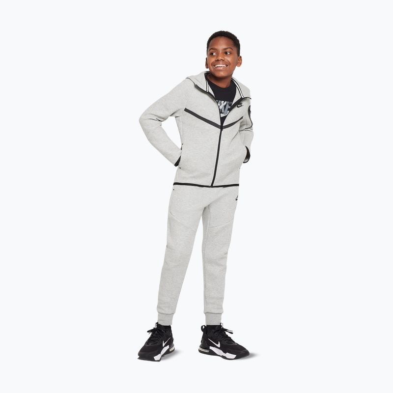 Felpa bambini Nike Sportswear Tech Fleece dark grey heather/black/black 2