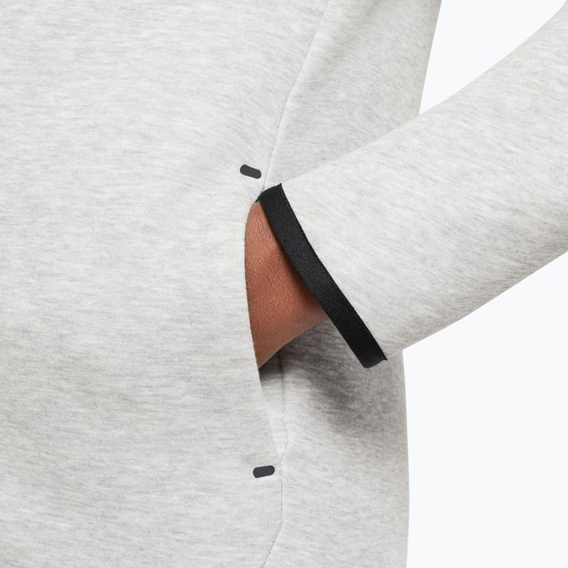 Felpa bambini Nike Sportswear Tech Fleece dark grey heather/black/black 6