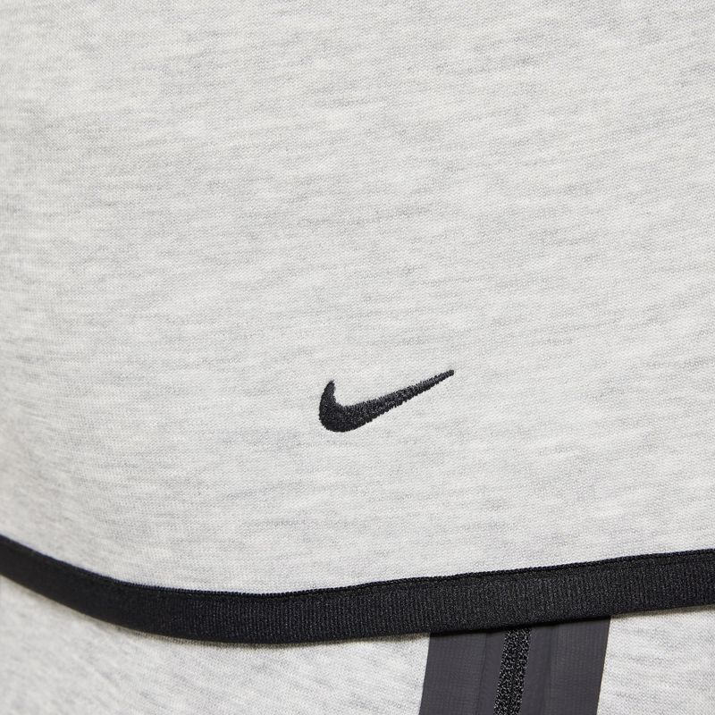 Felpa bambini Nike Sportswear Tech Fleece dark grey heather/black/black 8