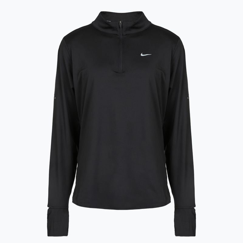 Maglia running manica lunga donna Nike Swift Dri-FIT UV 1/4-Zip Plus Size black 6