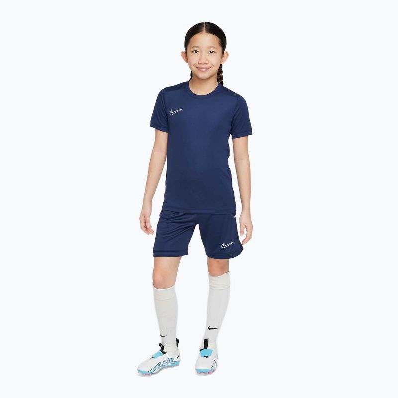Maglia da calcio junior Nike Academy Dri-Fit Jr midnight navy/midnight navy/white/white 2