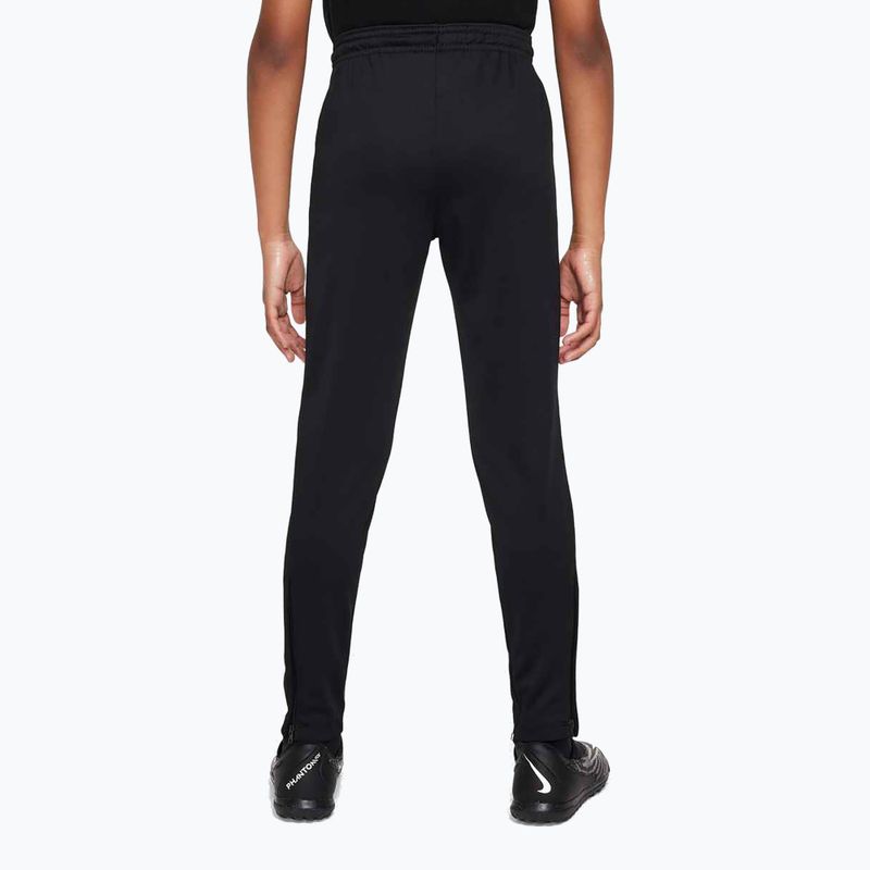 Pantaloni junior Nike Academy Dri-Fit Jr black/black/white 3