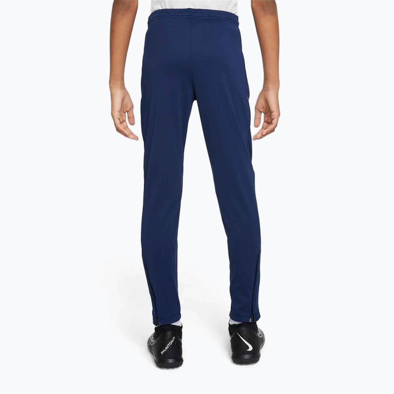 Pantaloni da bambino Nike Academy Dri-Fit Jr midnight navy/midnight navy/white 3