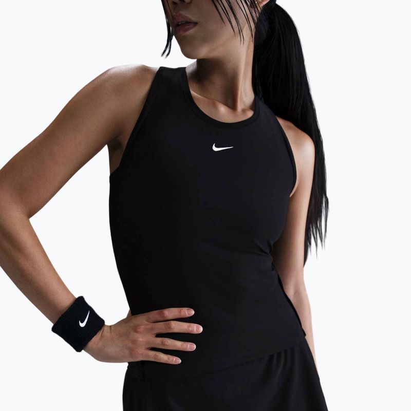 Canotta da tennis donna Nike Victory Dri-Fit Tank black/white 4