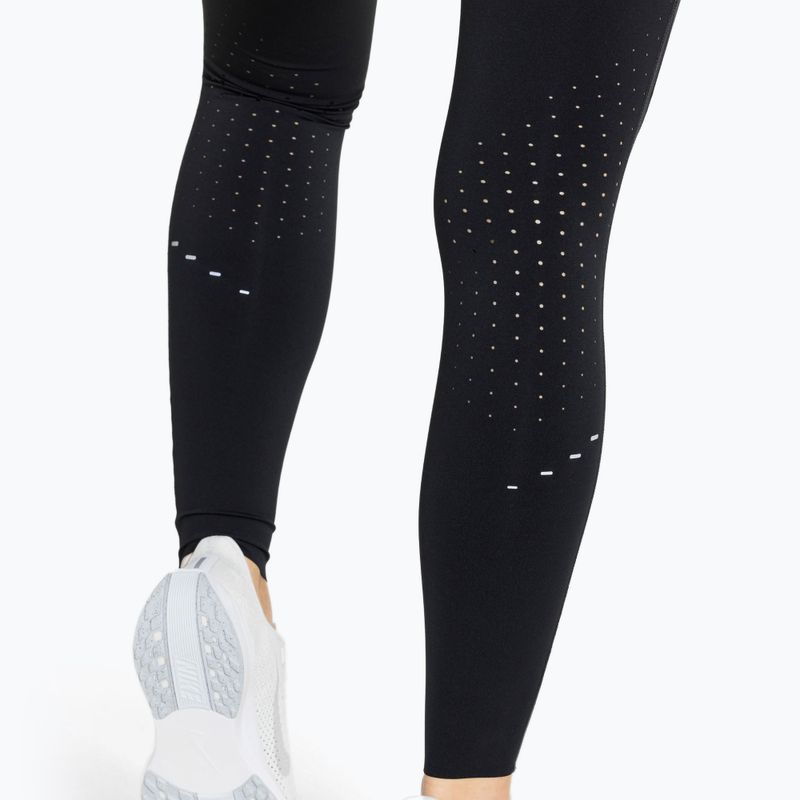 Leggings da corsa da donna Nike Swift 7/8 nero 3