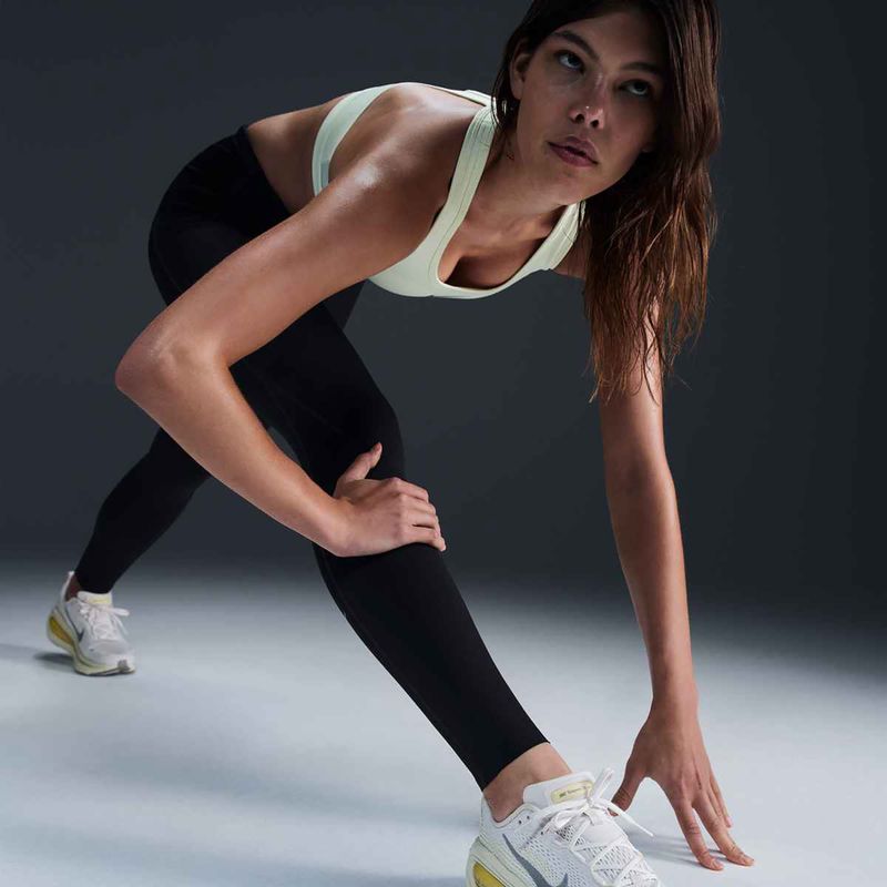 Leggings da corsa da donna Nike Swift 7/8 nero 6