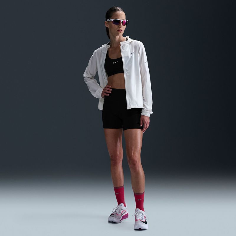 Pantaloncini da running da donna Nike Swift High-Waisted 4" black 5