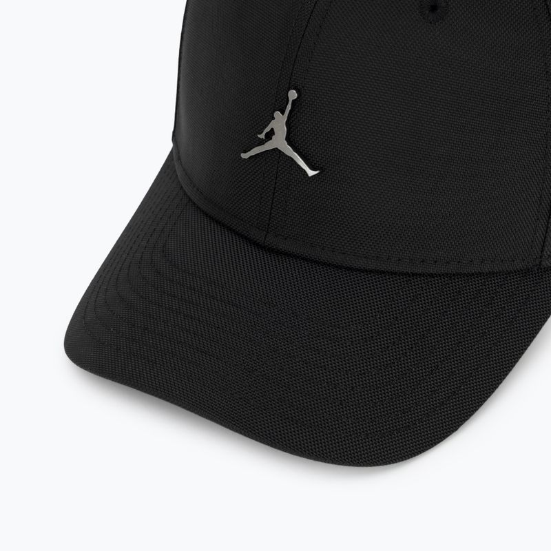 Cappellino con visiera Nike Jordan Rise Structured Metal Jumpman black/R511 3