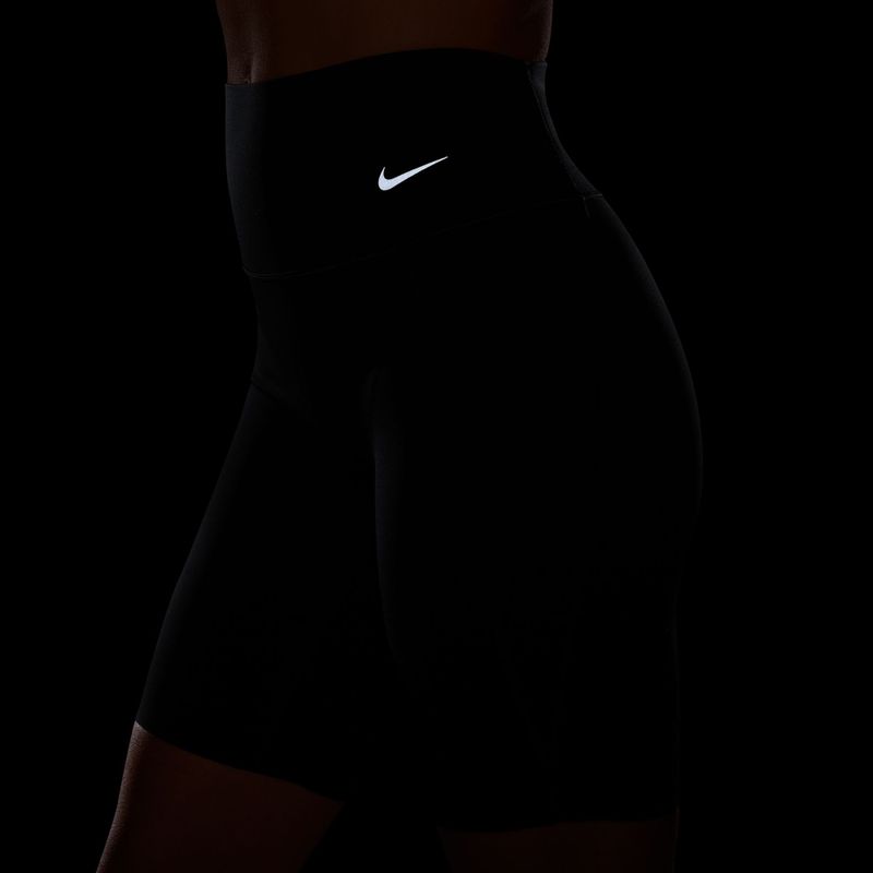 Pantaloncini da allenamento da donna Nike Universa High Waisted Biker 8" black/anthracite/dark smoke grey 8