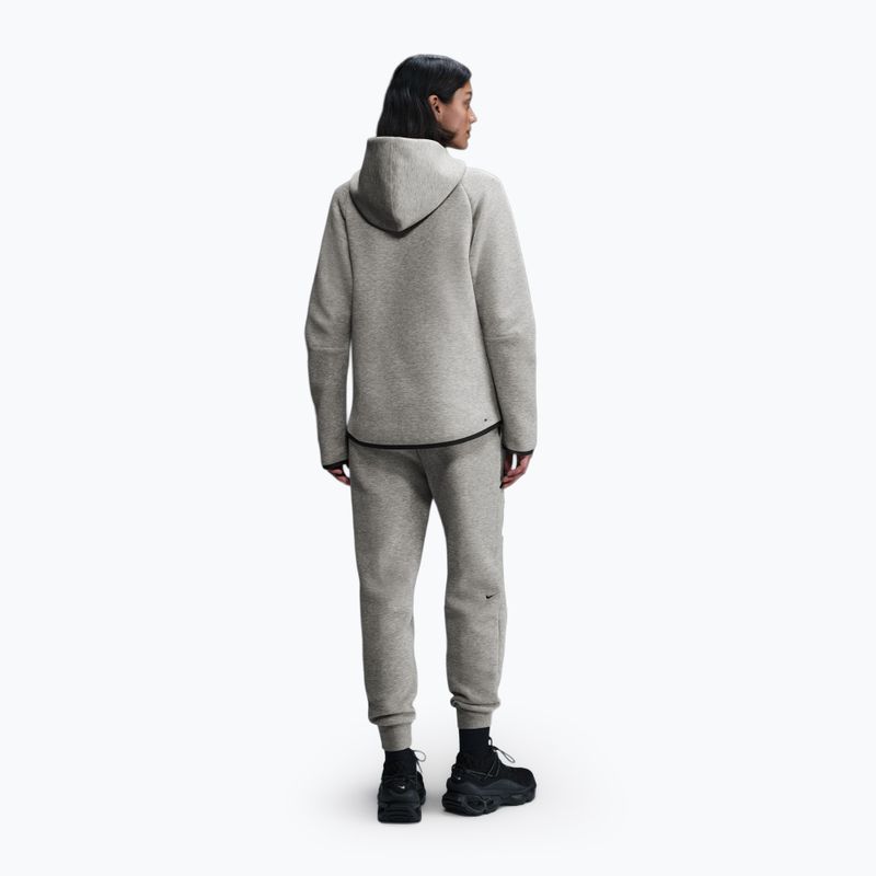 Felpa donna Nike Sportswear Tech Fleece Windrunner dark grey heather/black 3