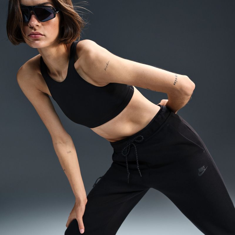 Pantaloni da donna Nike Sportswear Tech Fleece Mid-Rise black/black 5