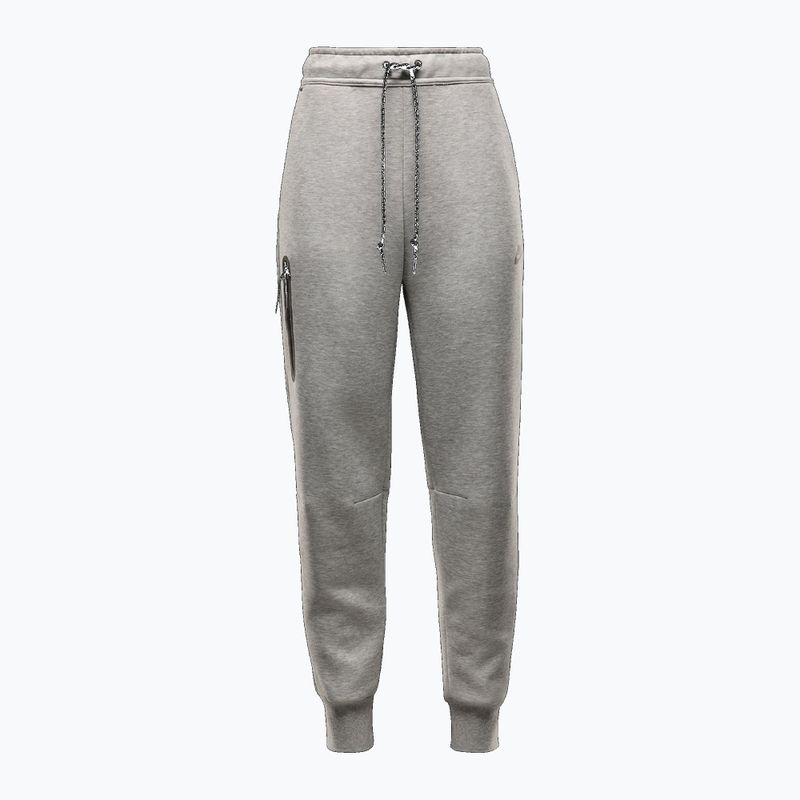 Pantaloni da donna Nike Sportswear Tech Fleece Mid-Rise dark grey heather/black 6
