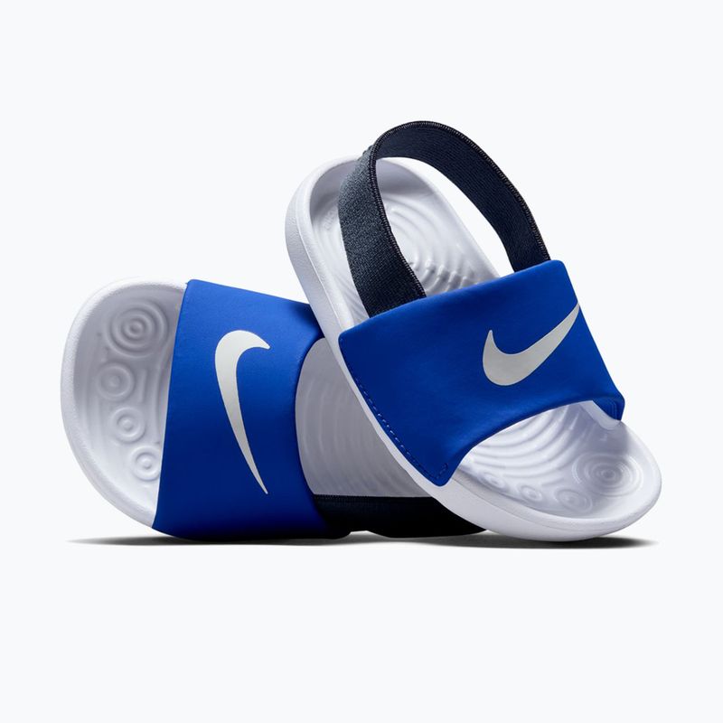 Ciabatte per bambini Nike Coffee game royal/thunder blue/white/white 10