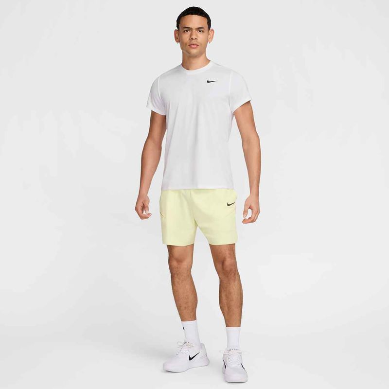 Maglietta da tennis Nike Court Dri-Fit Victory uomo bianco/nero 2