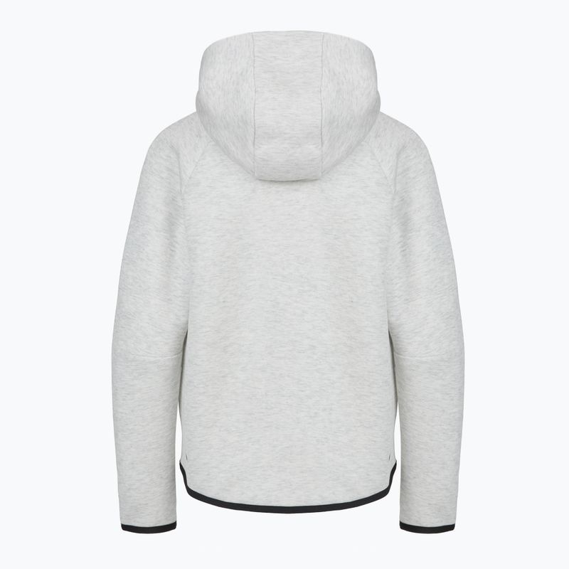 Felpa da bambino Nike Sportswear Tech Fleece light grey/heather/black/black 2
