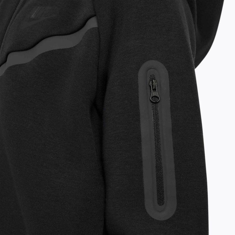 Felpa da bambino Nike Sportswear Tech Fleece black/black/black 7