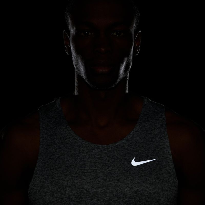 Maglia da running uomo Nike Stride Dri-Fit ADV smoke grey/heather 7