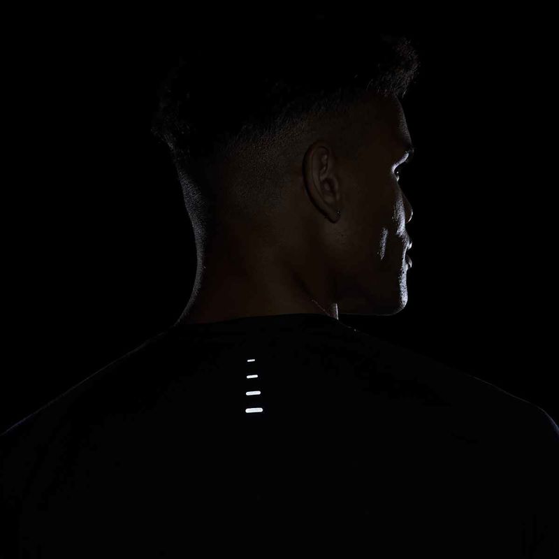 Maglietta da corsa Nike Stride ADV uomo, nero 9