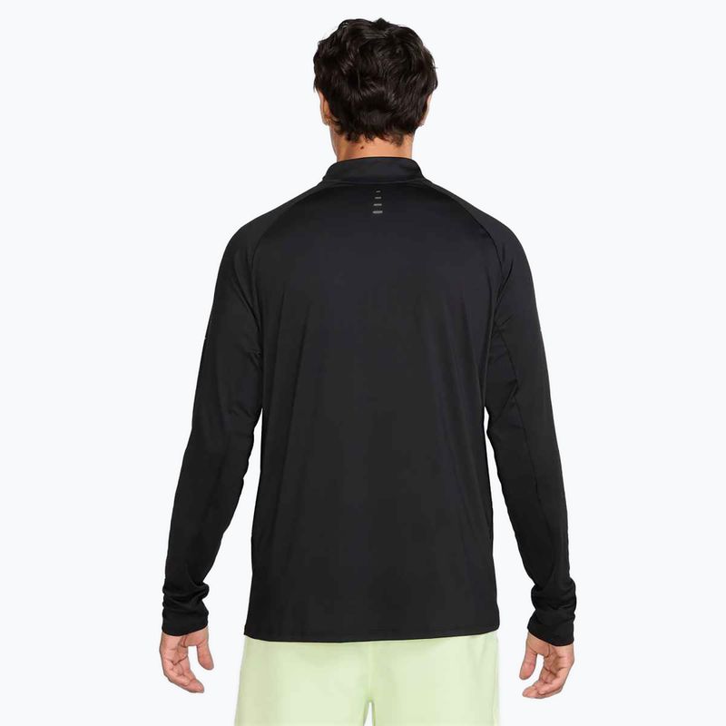 Felpa da running Nike Stride 1/4 Zip Dri-Fit Uomo, nero 3
