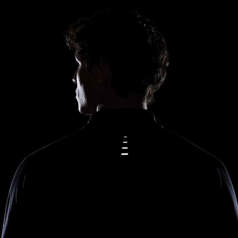 Felpa da running Nike Stride 1/4 Zip Dri-Fit Uomo, nero 11