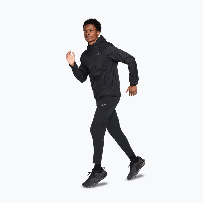 Giacca da running uomo Nike Stride Repel UV black/black 2