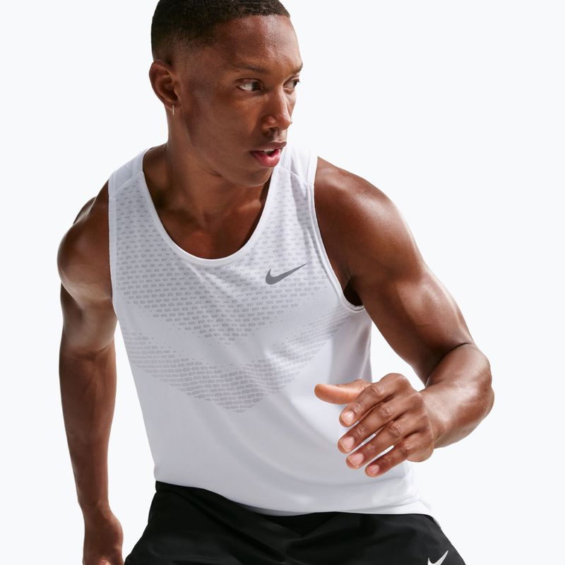 Maglia da corsa da uomo Nike Stride white 6