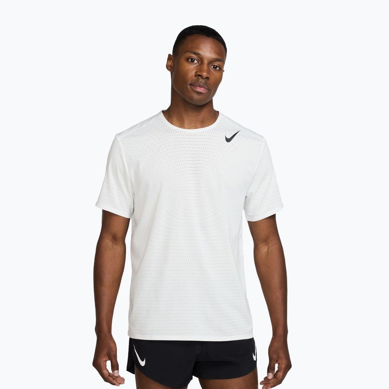 Koszulka do biegania męska Nike AeroSwift Dri-Fit ADV summit white/black