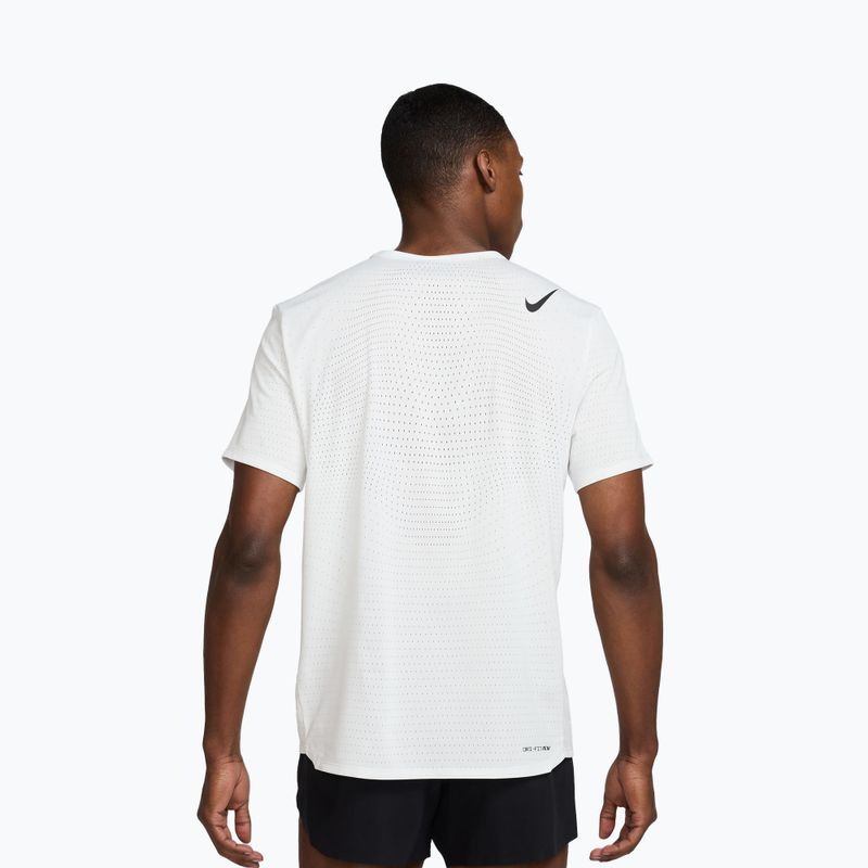 Maglia da running uomo Nike AeroSwift Dri-Fit ADV Summit White/Black 3