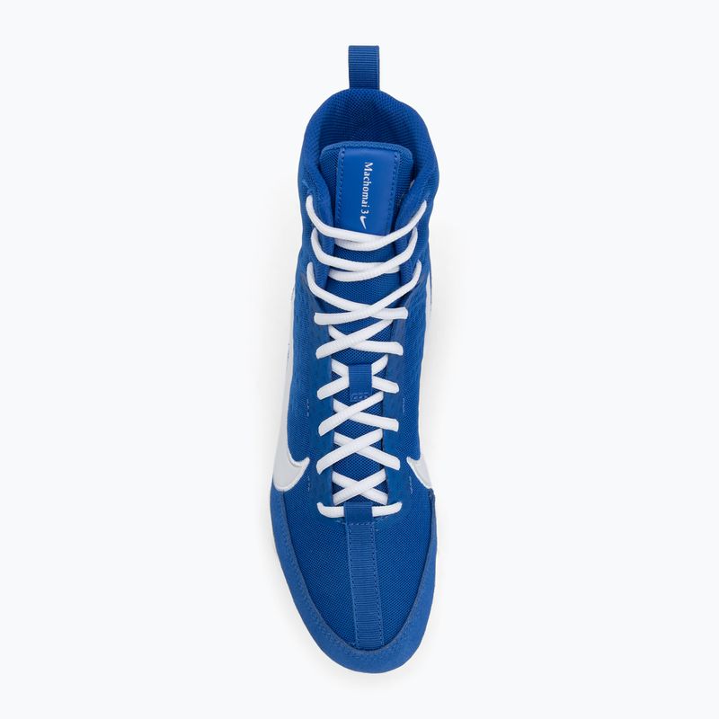 Nike Machomai 3 gioco royal / bianco scarpe da boxe 5