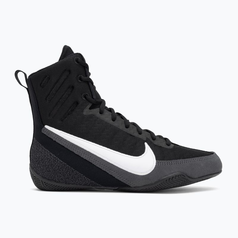 Scarpe da boxe Nike Machomai 3 bianco/nero 2