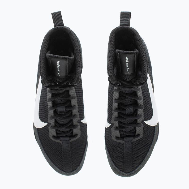 Scarpe da boxe Nike Machomai 3 bianco/nero 6