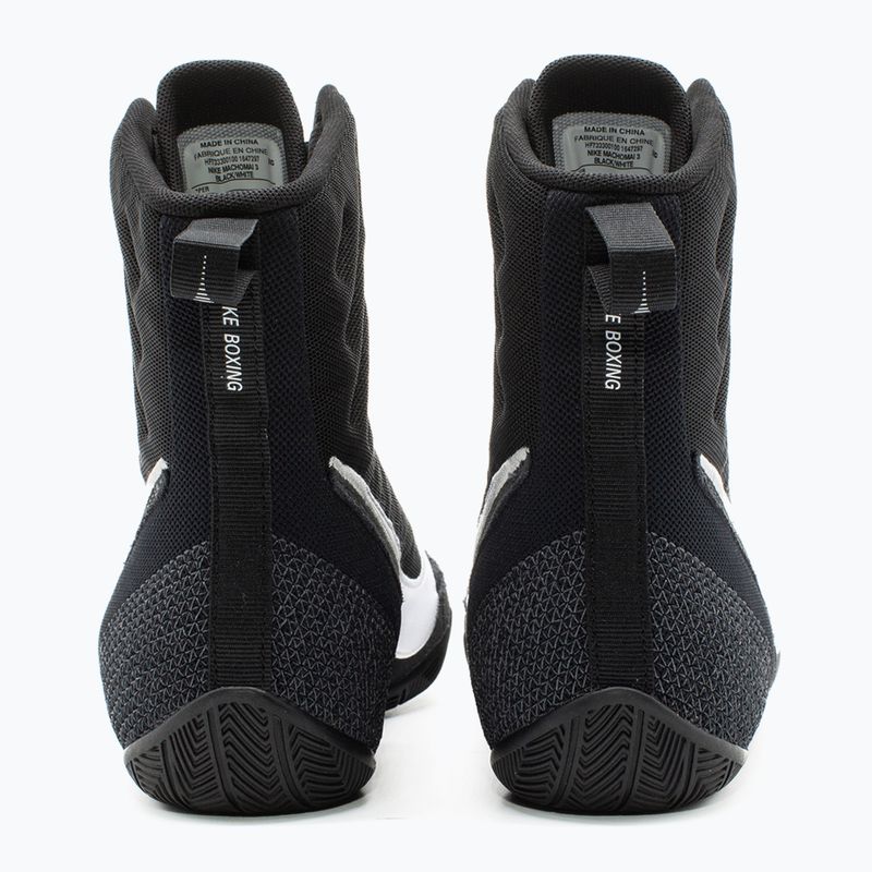 Scarpe da boxe Nike Machomai 3 bianco/nero 7