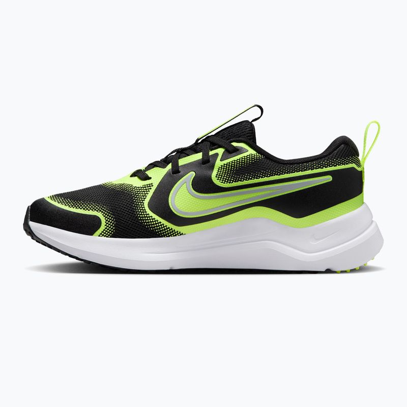 Scarpe per bambini Nike Cosmic Runner black/volt/wolf grey 2