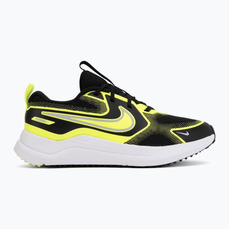Scarpe per bambini Nike Cosmic Runner black/volt/wolf grey 2