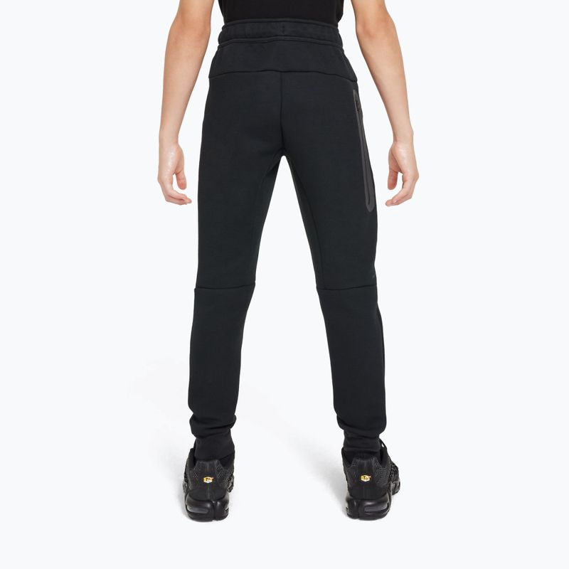 Pantaloni per bambini Nike Sportswear Tech Fleece black/dark grey heather/black/black 2