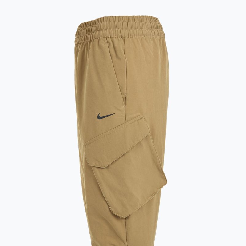 Pantaloni Nike Sportswear City Utility da bambino beige paracadute/nero 11