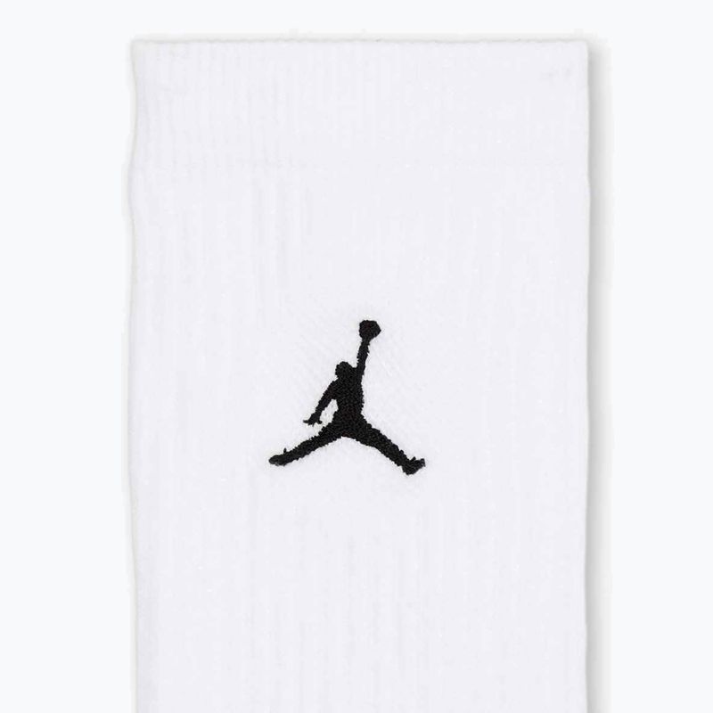 Calze  Jordan Everyday Cushioned Crew 6 pairs white/black 4