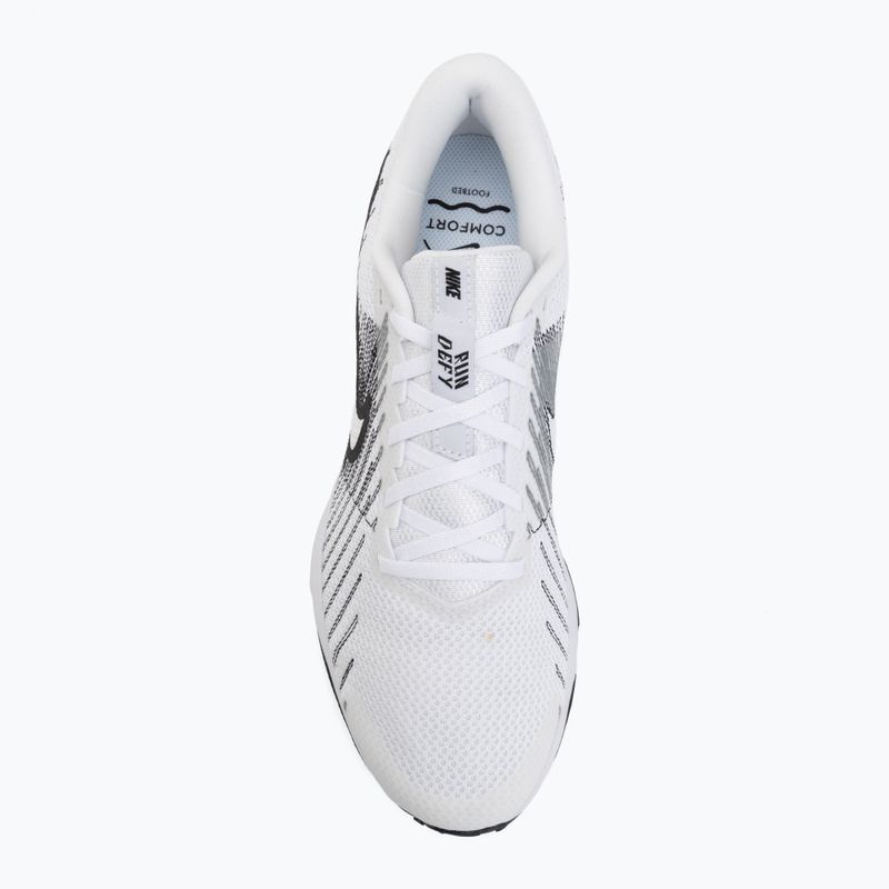 Scarpe da running da uomo Nike Run Defy white/black 5