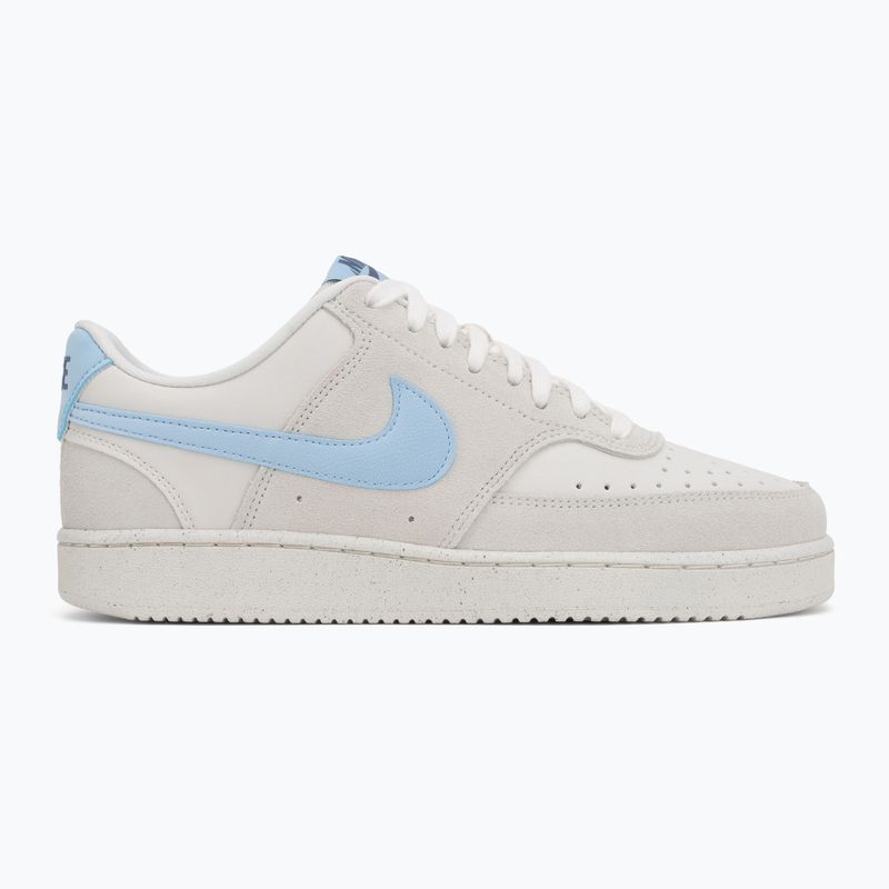 Scarpe Nike Court Vision Low donna phantom/light bone/psychic blue 2