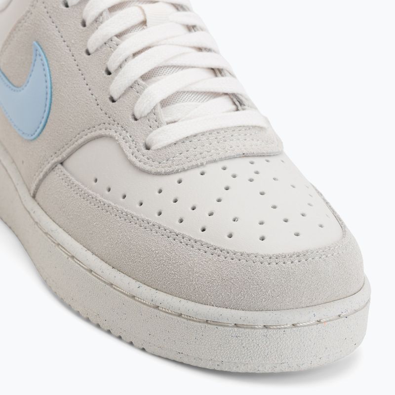 Scarpe Nike Court Vision Low donna phantom/light bone/psychic blue 7