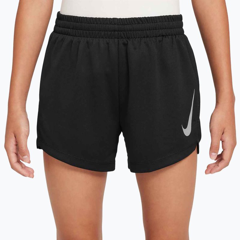 Pantaloncini da allenamento Nike Multi Dri-FIT da bambino nero/nero 4