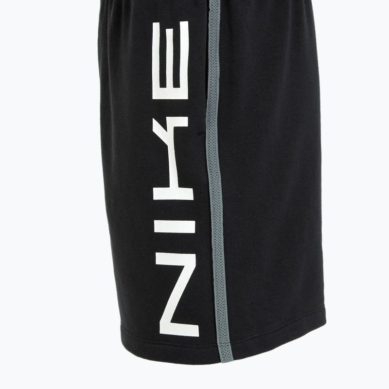 Pantaloncini da allenamento Nike Multi Dri-FIT da bambino nero/grigio fumo/nero/bianco 3