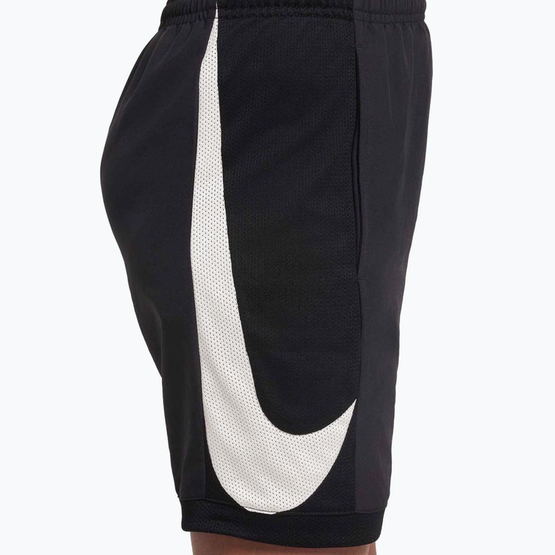 Pantaloncini da calcio junior Nike Academy Dri-Fit Jr black/black/pale ivory/ pale ivory 3